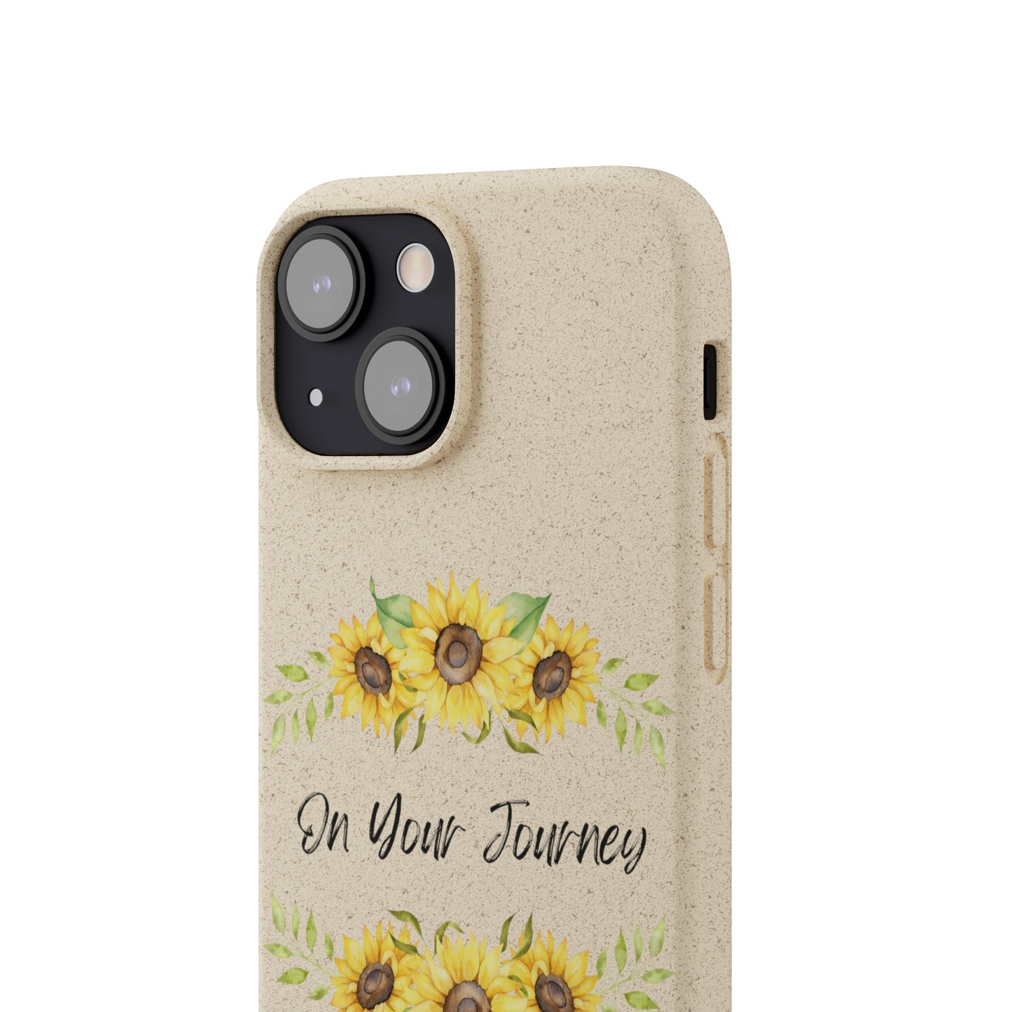 On Your Journey Flower Crown Biodegradable Cases