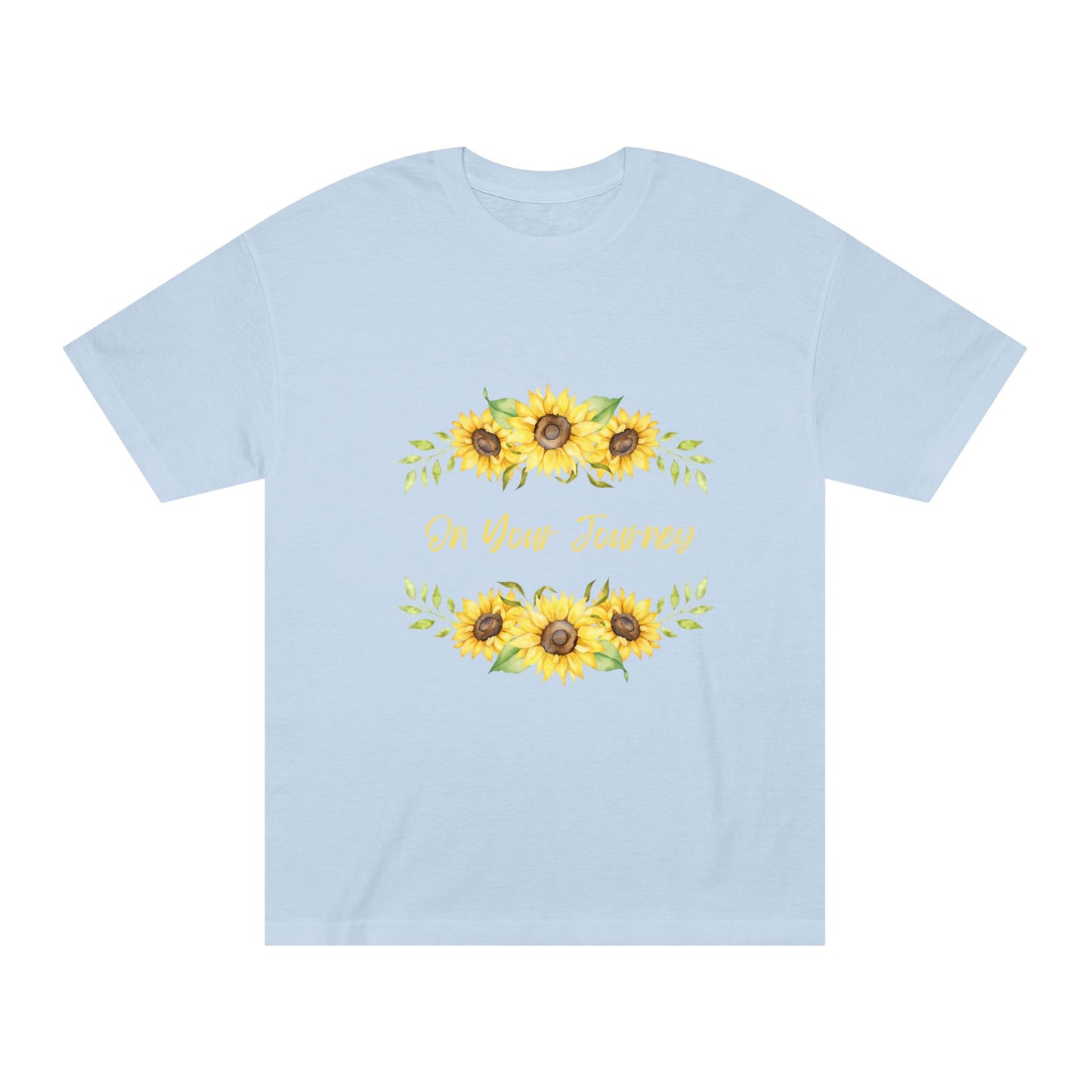 On Your Journey Flower Crown Unisex Classic Tee