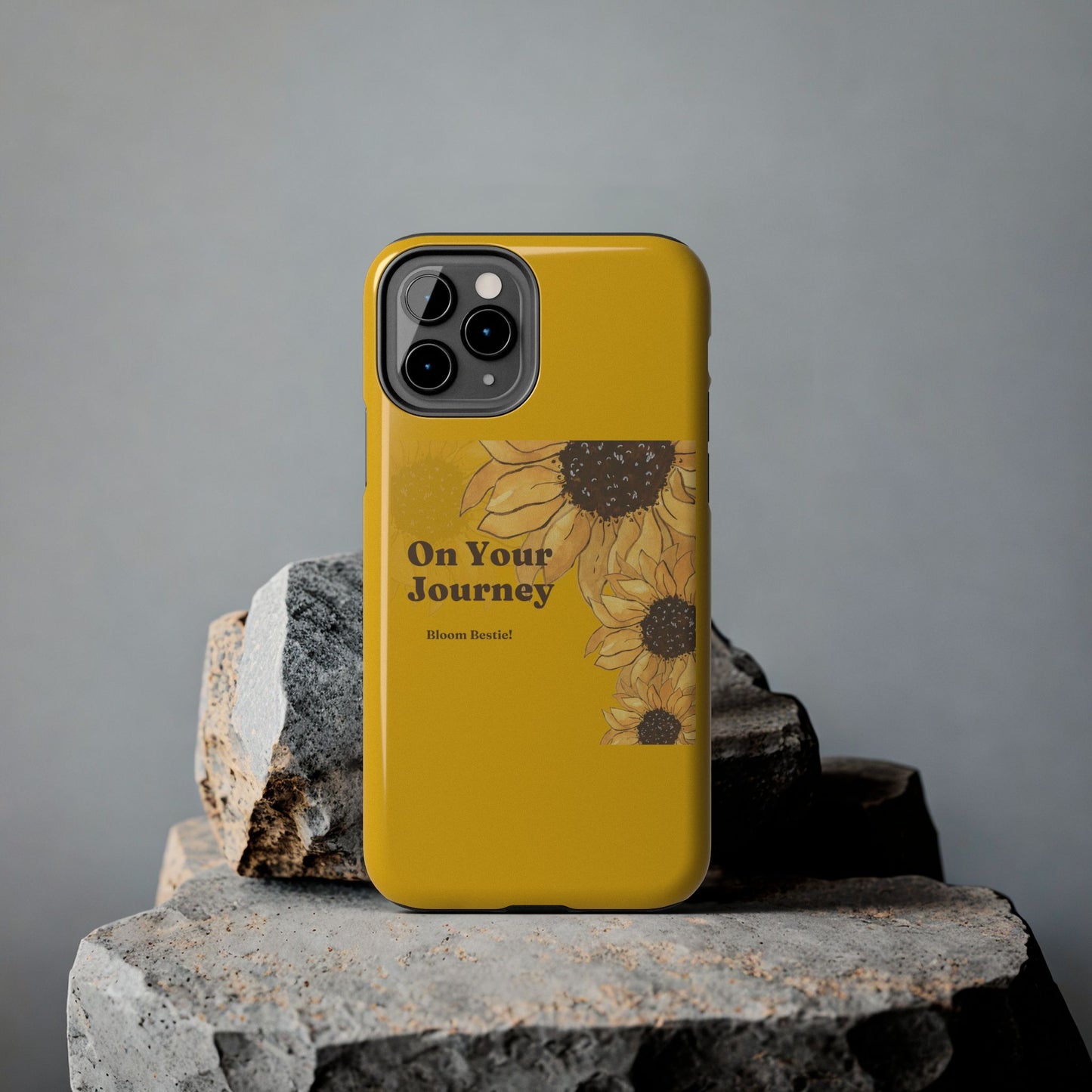 On Your Journey Sunflower Tough Phone Cases
