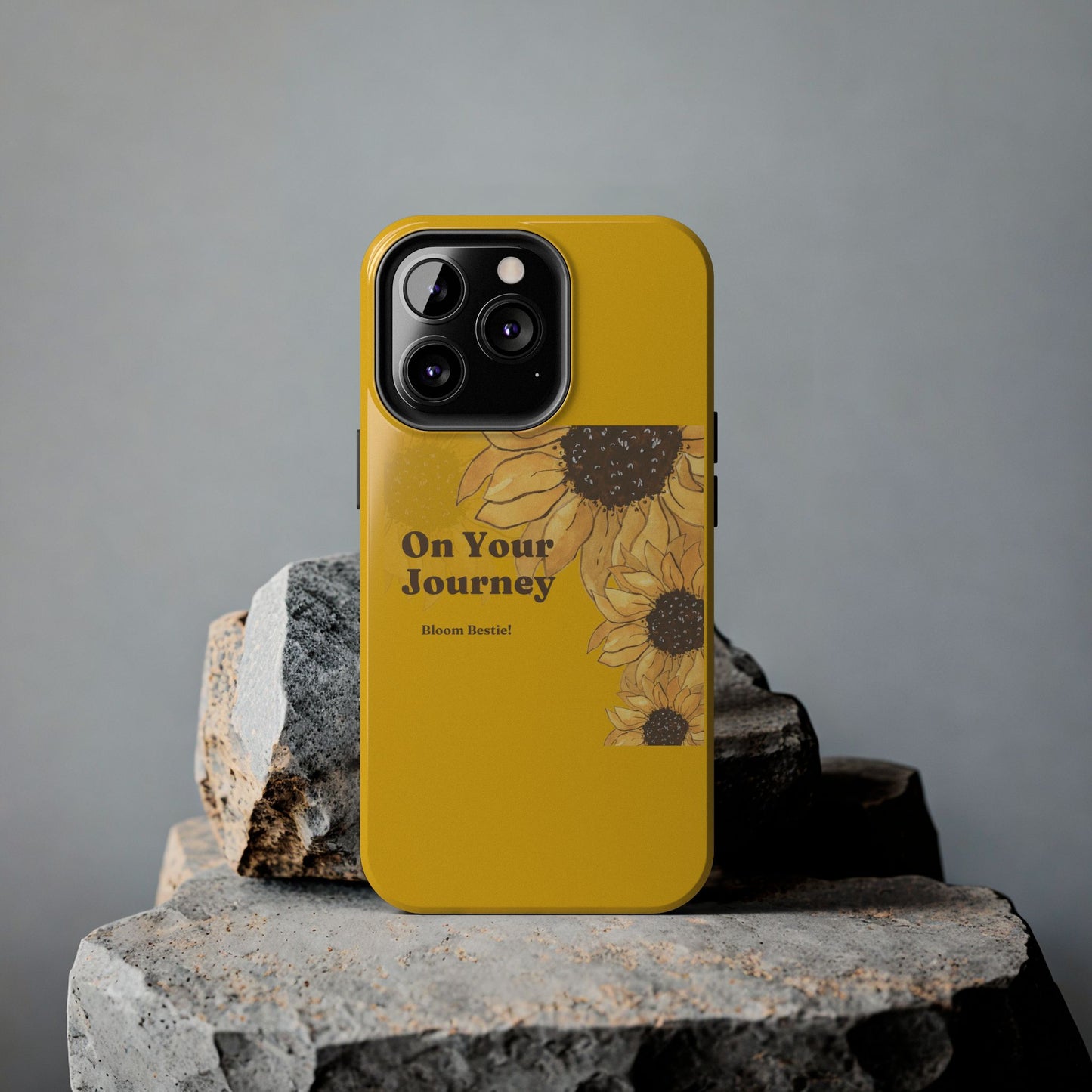 On Your Journey Sunflower Tough Phone Cases