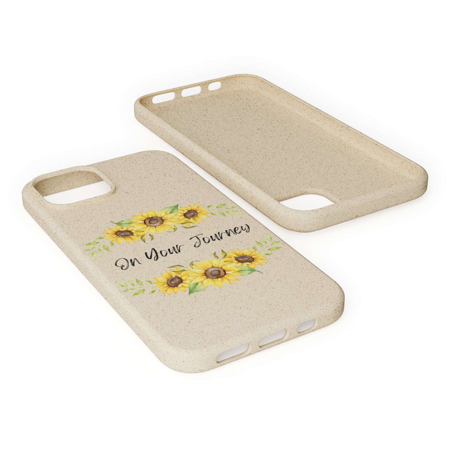 On Your Journey Flower Crown Biodegradable Cases