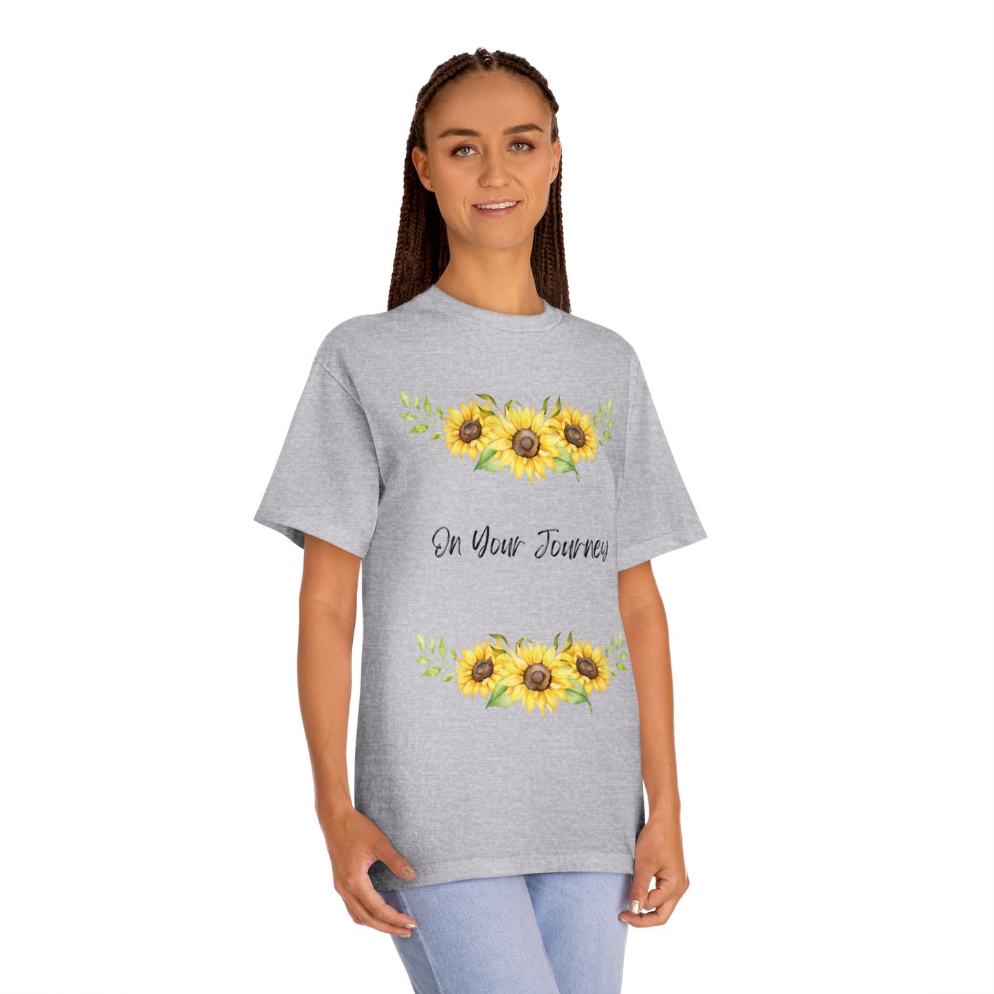 On Your Journey Flower Crown Unisex Classic Tee