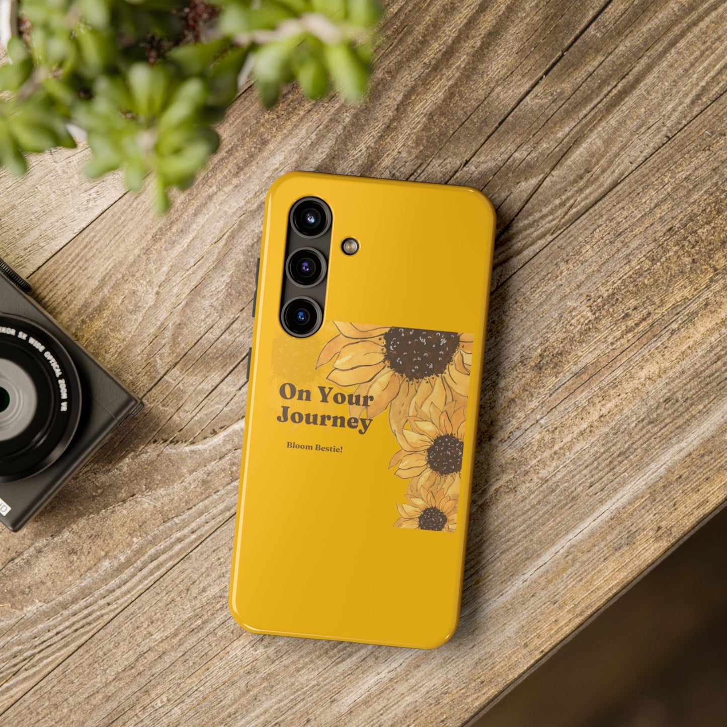 On Your Journey Sunflower Tough Phone Cases