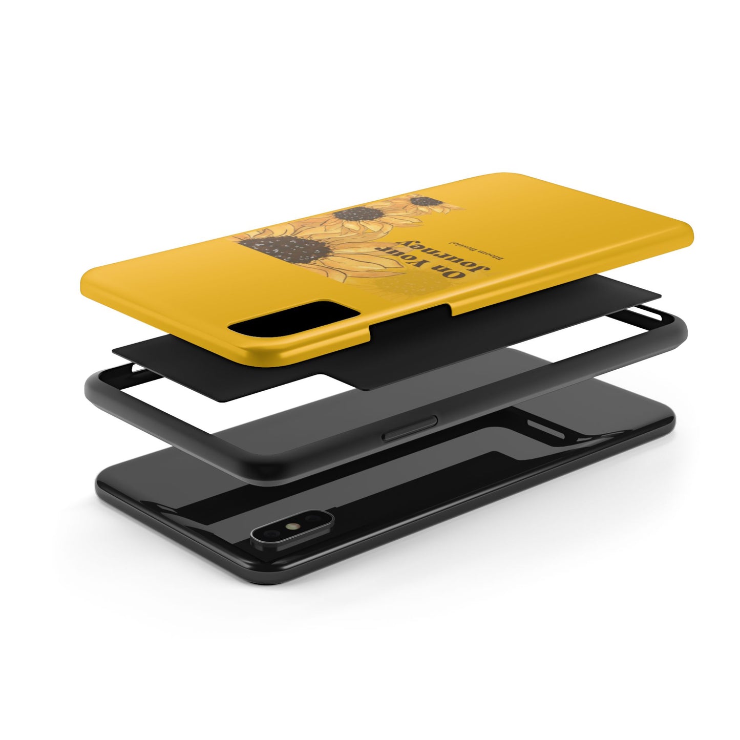 On Your Journey Sunflower Tough Phone Cases