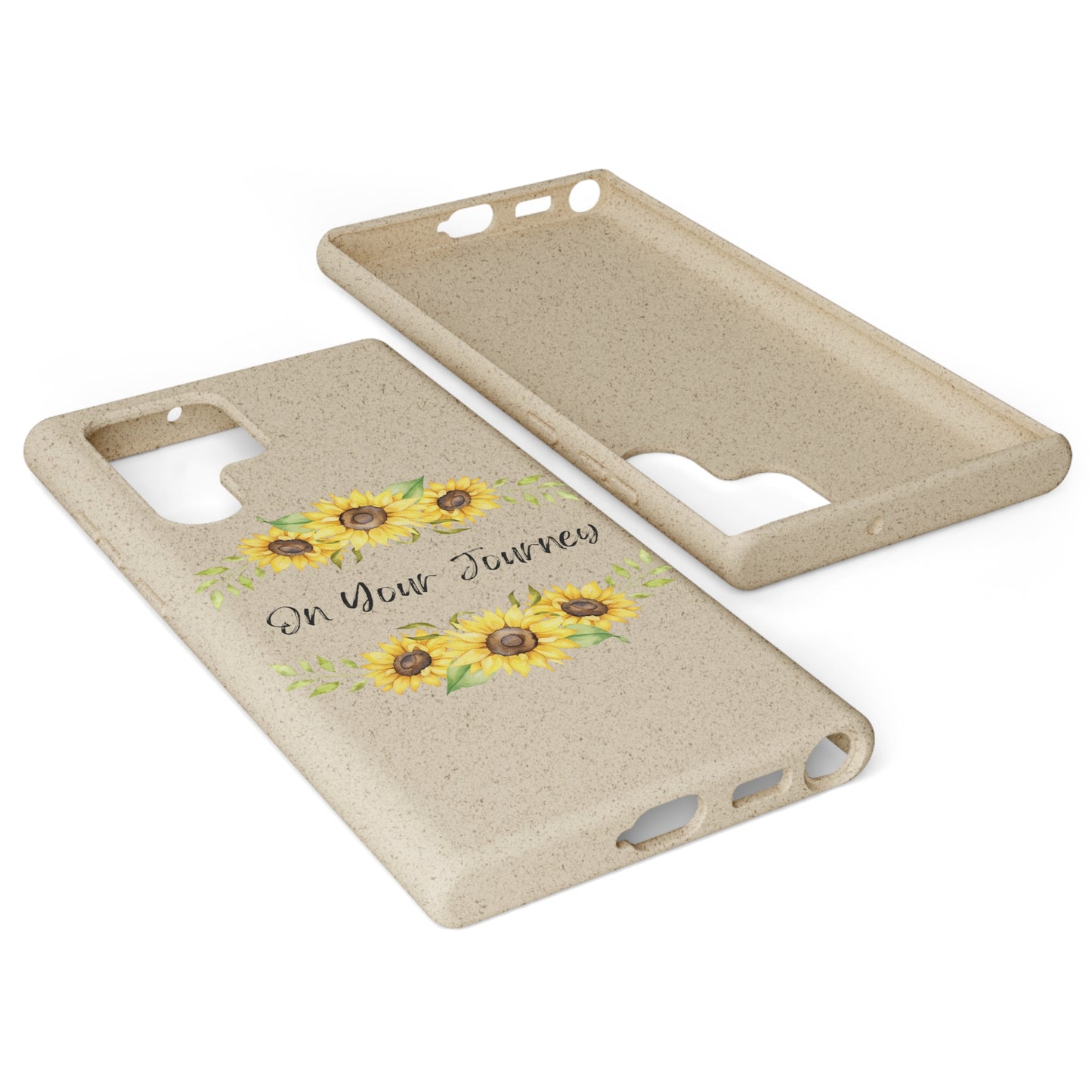 On Your Journey Flower Crown Biodegradable Cases