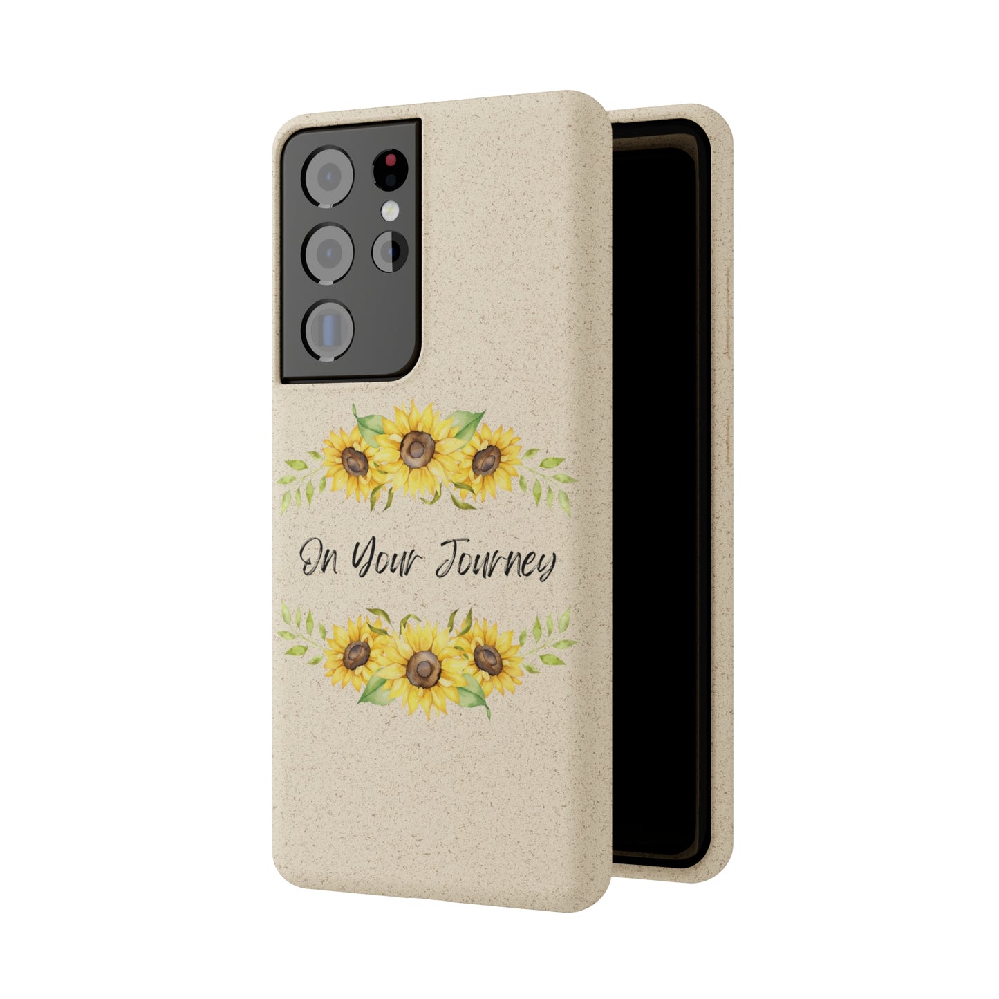 On Your Journey Flower Crown Biodegradable Cases