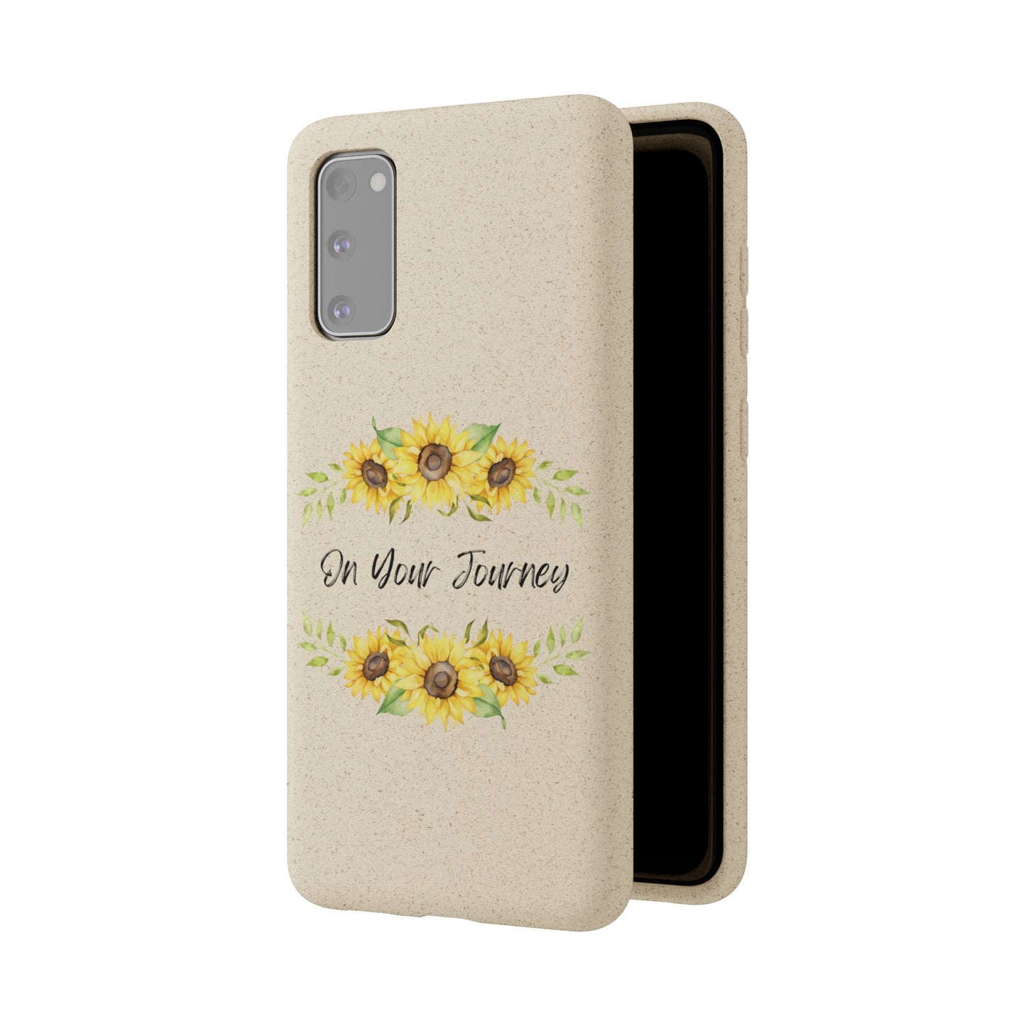 On Your Journey Flower Crown Biodegradable Cases