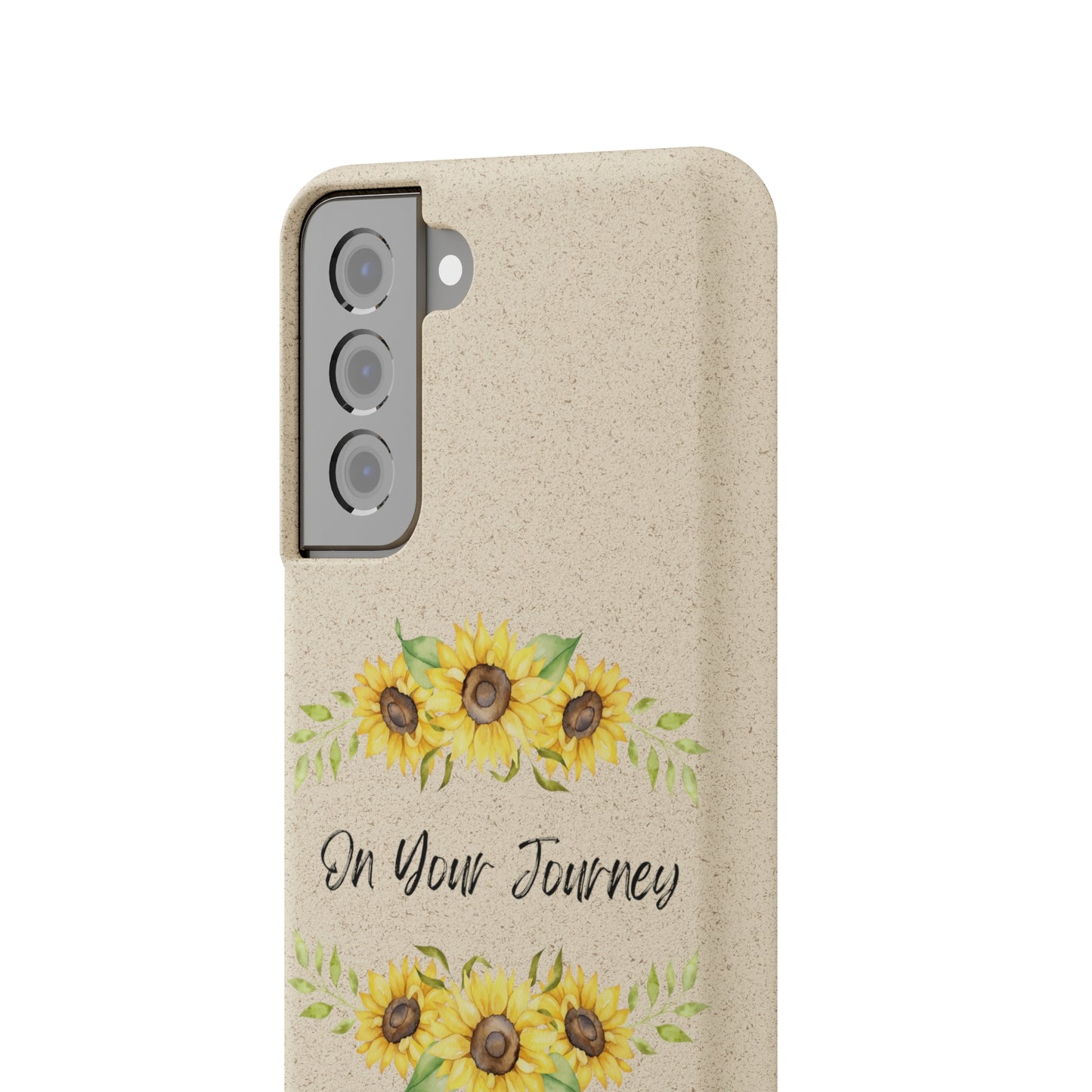 On Your Journey Flower Crown Biodegradable Cases