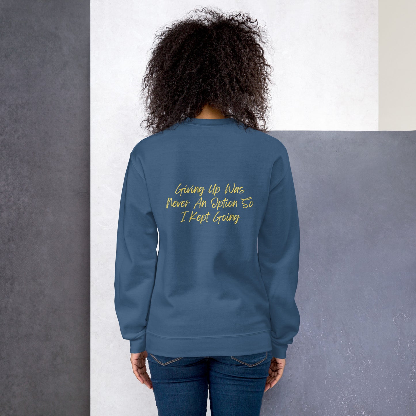 On Your Journey Flower Crown Sweatshirt