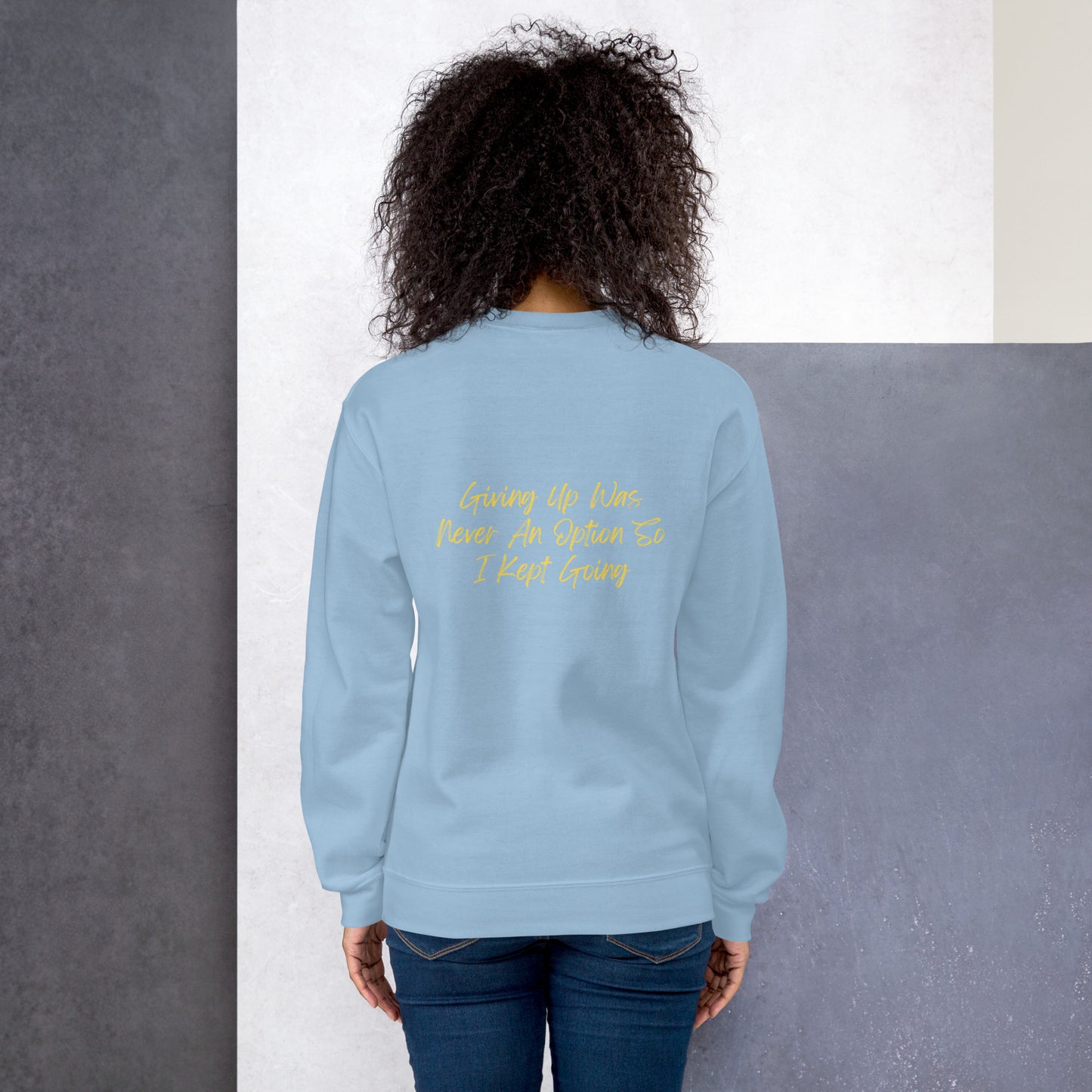 On Your Journey Flower Crown Sweatshirt