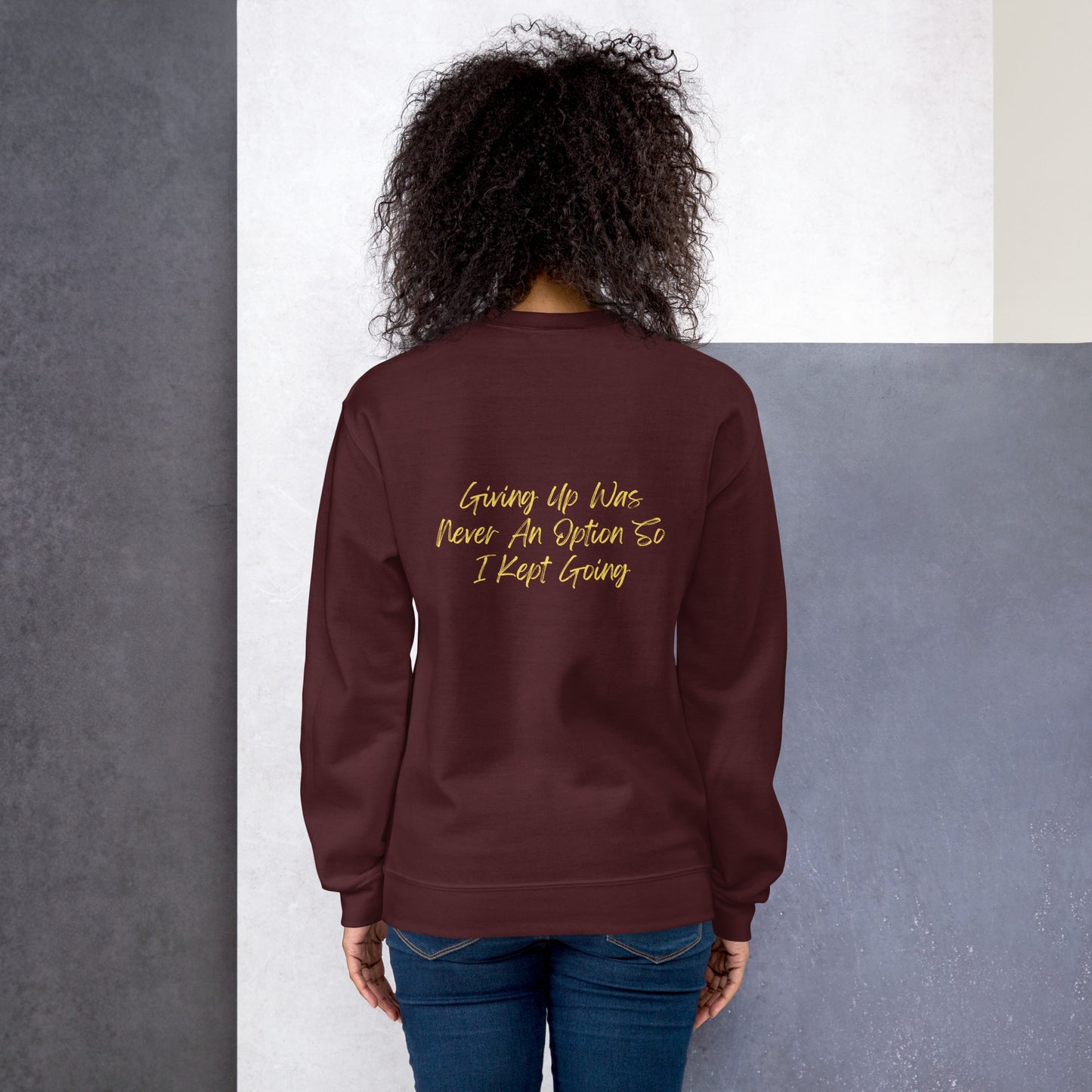 On Your Journey Flower Crown Sweatshirt