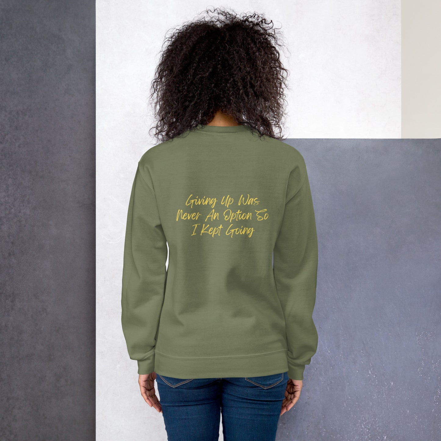 On Your Journey Flower Crown Sweatshirt