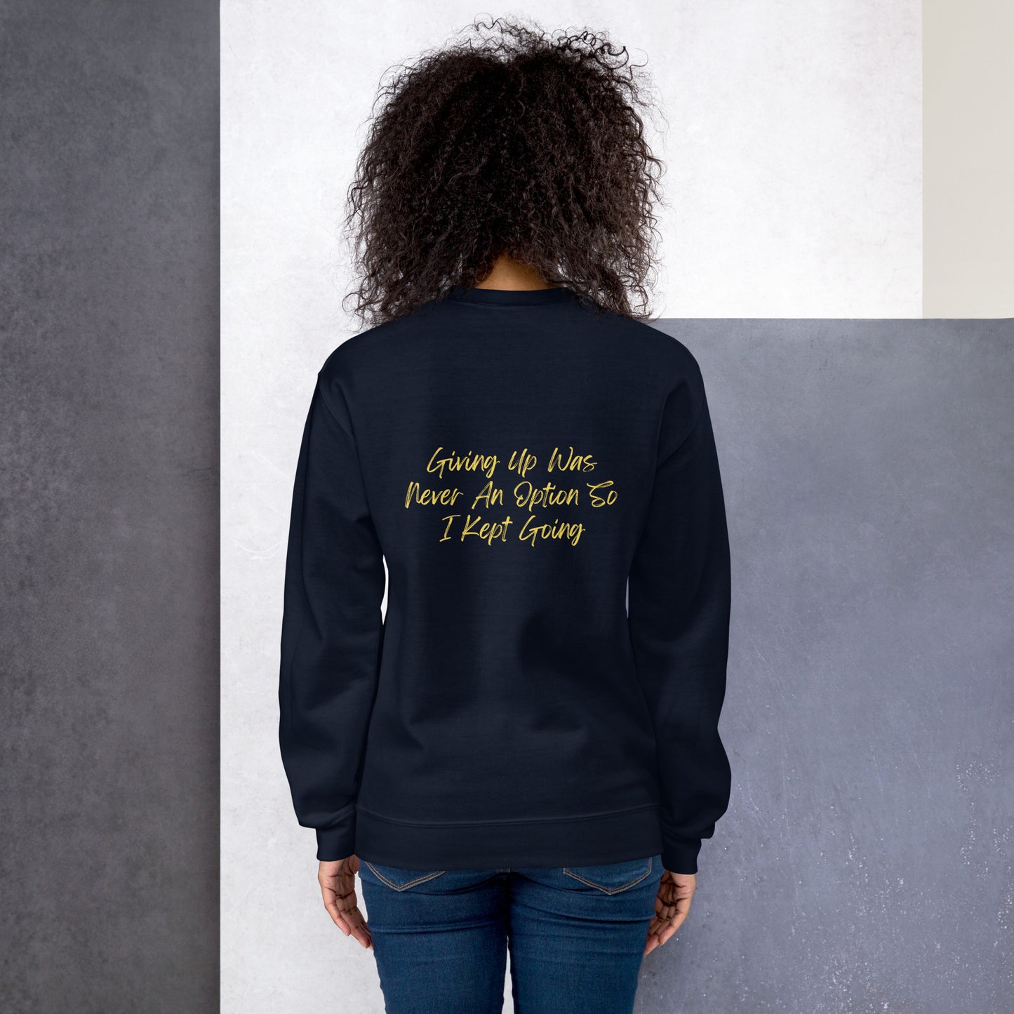 On Your Journey Flower Crown Sweatshirt