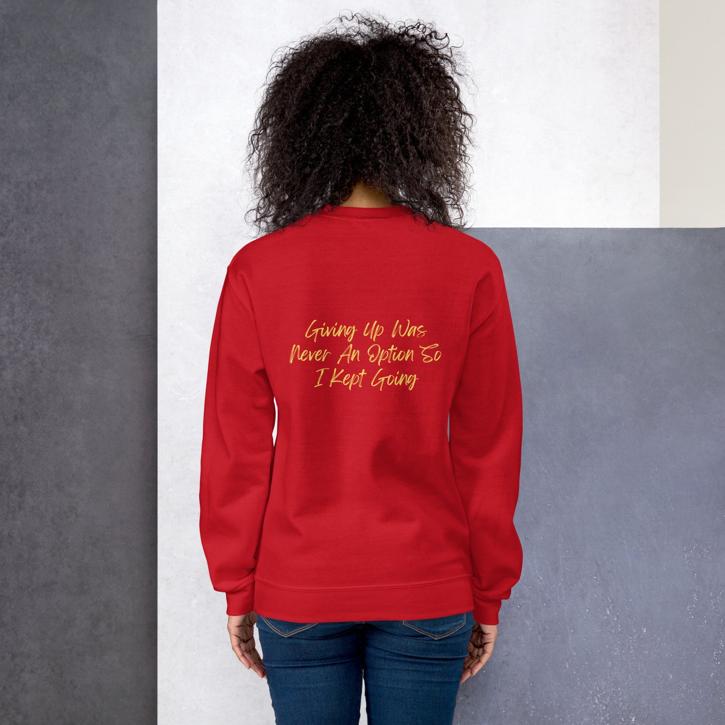 On Your Journey Flower Crown Sweatshirt