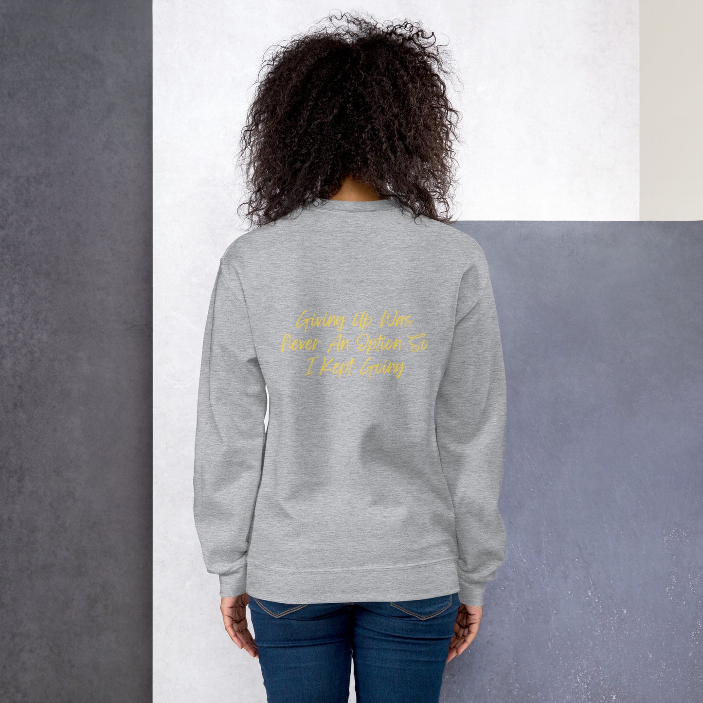 On Your Journey Flower Crown Sweatshirt