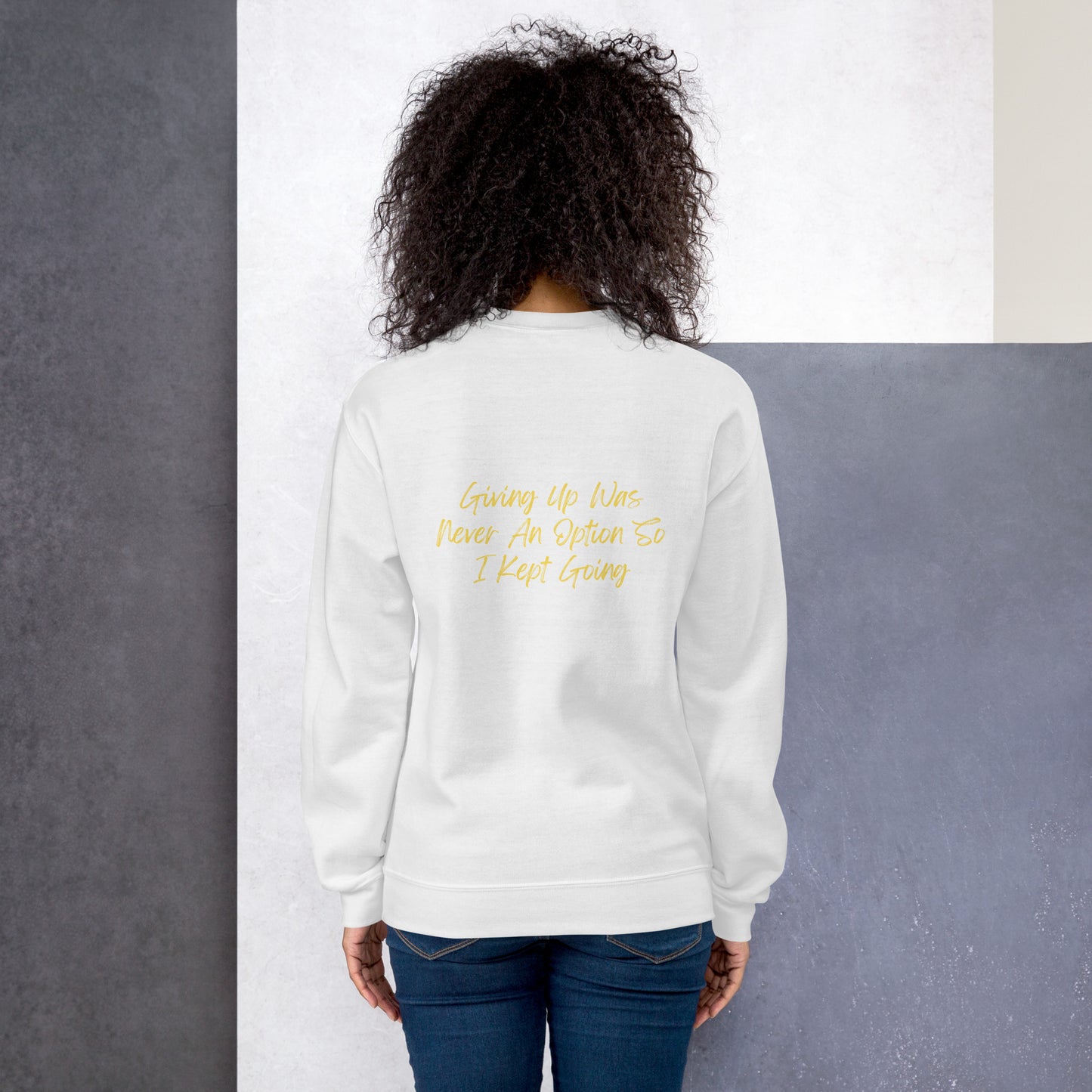 On Your Journey Flower Crown Sweatshirt