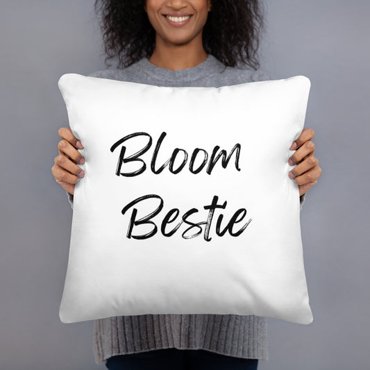 On Your Journey Bloom Bestie Basic Pillow
