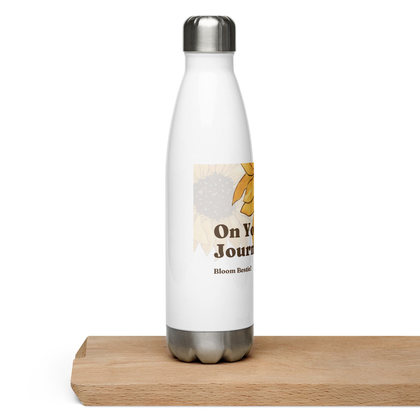 On Your Journey Original Flower Stainless Steel Water Bottle